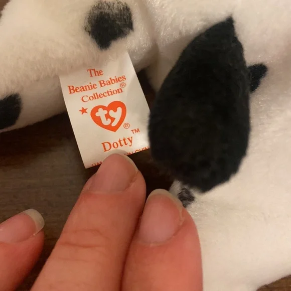 💜 5/$16 💜 NWT 1996 Dotty Beanie Baby - Picture 6 of 8